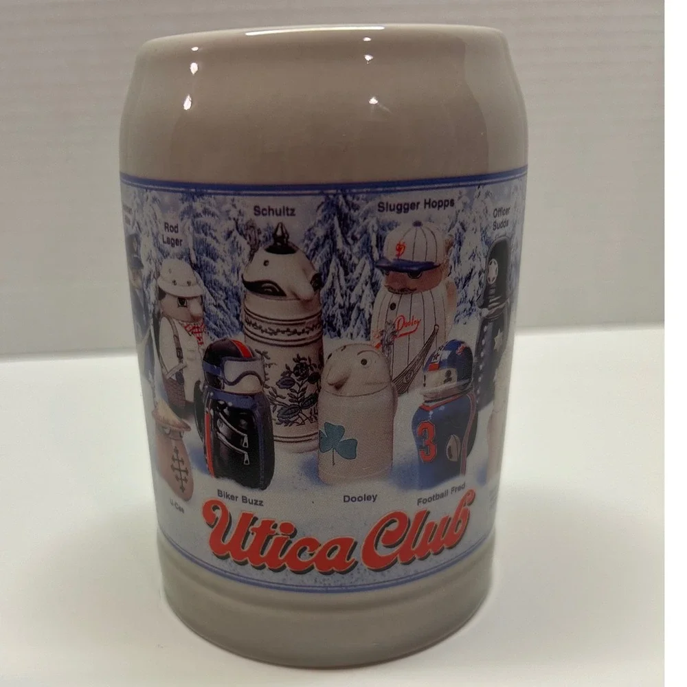 Rare 2002 Utica Club Schultz & Dooley Collector's Club Limited Edition Stein Mug